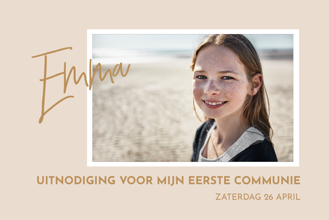 Uitnodigingen — Pastelkleurige achtergrond