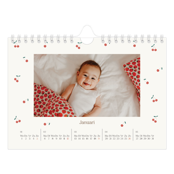 Fotokalender A5 — Gelukzalig kers