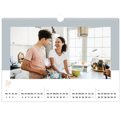 Fotokalender A3 — Aardse frames [omslag]