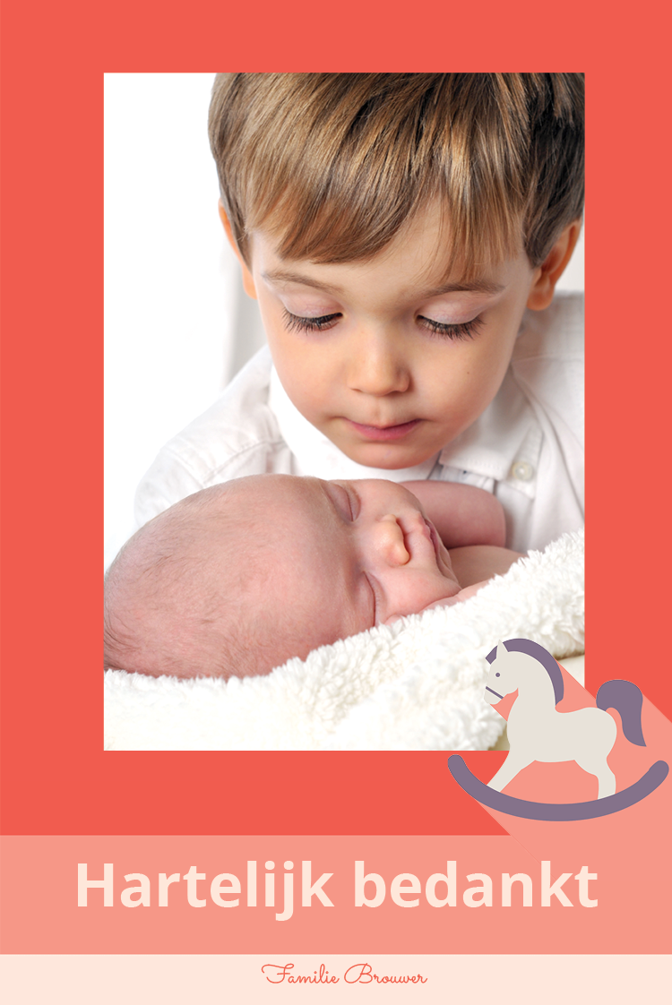 Bedankkaarten — Hobbelpaard