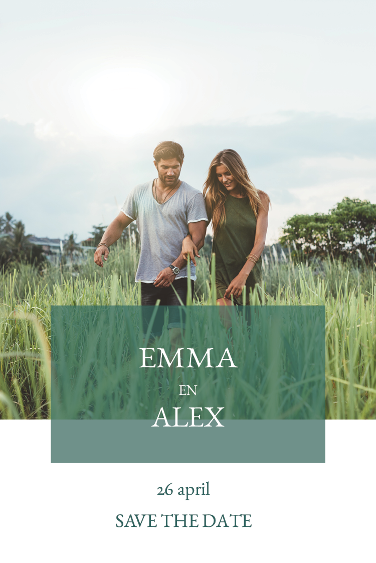 Save the date — Simpel groen