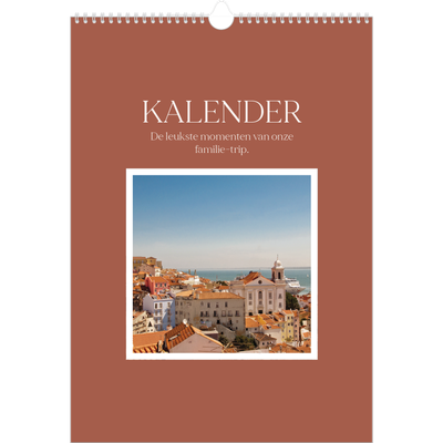 A3 Jaarkalenders — Klassieke kleuren [omslag]