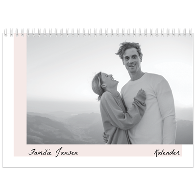 Fotokalender A4 Dubbel (30 x 40 cm) — Kleur frames [omslag]