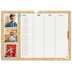 A3 Familieplanners — Rustiek - gezinsplanner 3 personen [April]
