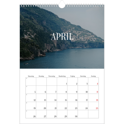 A3 Jaarkalenders — Eindeloze ontsnapping [April]