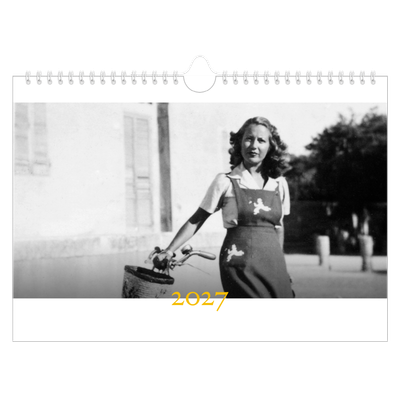 Fotokalender A4 — Historische stijl [omslag]