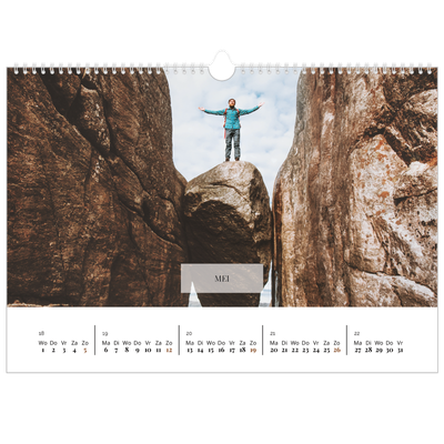 Fotokalender A3 — Klassieke kalender [omslag]