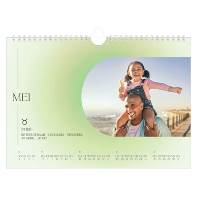 Fotokalender A4 — Astronomie [omslag]