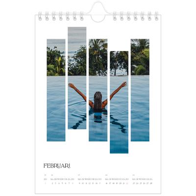 Fotokalender A5 — Reismozaïeken [Februari]