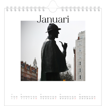 Fotokalender Vierkant — Mijn reisverhaal - Londen