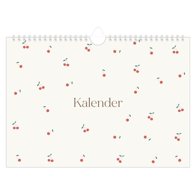 Fotokalender A4 — Gelukzalig kers [omslag]