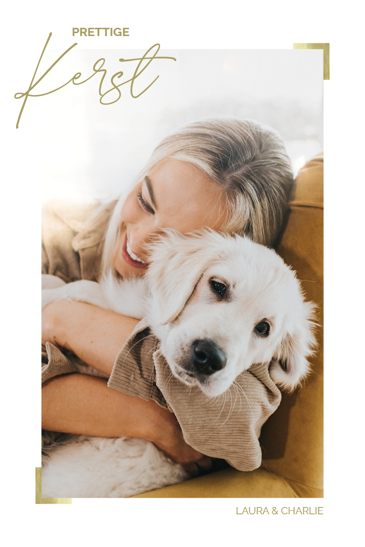 Fotokaarten — Gouden details