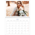 Fotokalender A4 Dubbel (30 x 40 cm) — Kobalt klassieker [April]