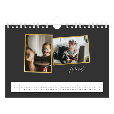 Fotokalender A5 — Herinneringen verzamelen [Maart]