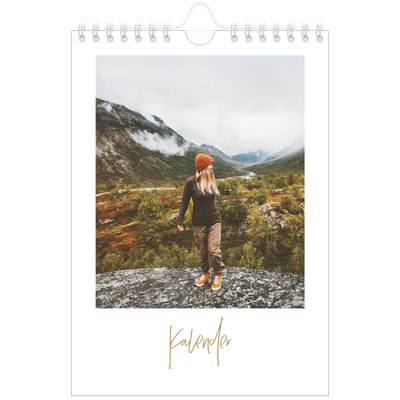 Fotokalender A5 — Handgeschreven [omslag]