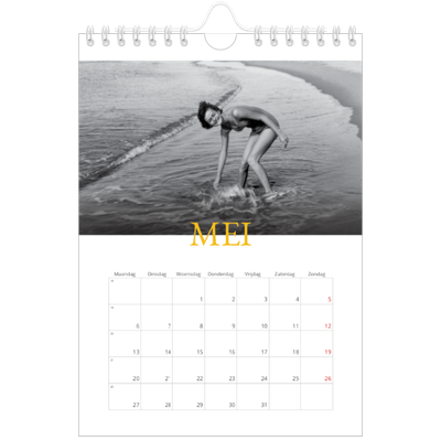 Fotokalender A5 — Historische stijl [omslag]