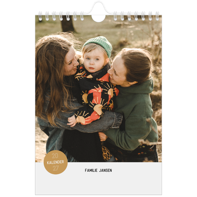 Fotokalender A5 — Fotosticker [omslag]