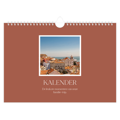 Fotokalender A4 — Klassieke kleuren [omslag]