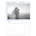 Fotokalender A4 (20 x 30 cm) — Kleur frames [Januari]