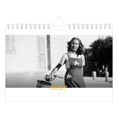 Fotokalender A5 — Historische stijl [omslag]