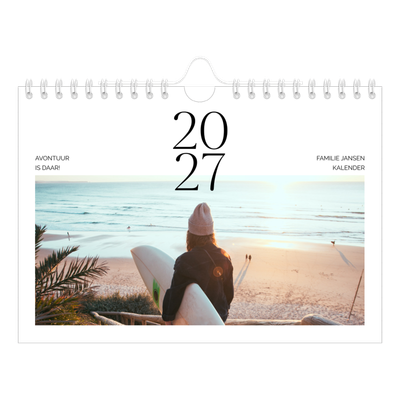 Fotokalender A5 — Surfing sunsets [omslag]