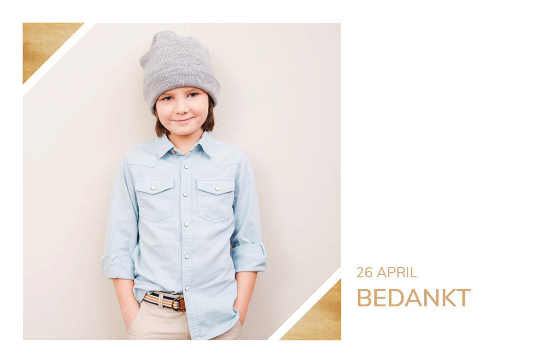 Bedankkaarten — Minimale mozaïek