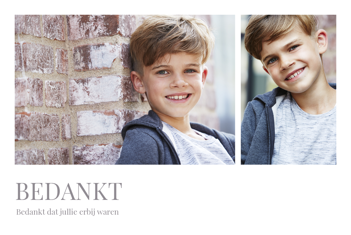 Bedankkaarten — Duo