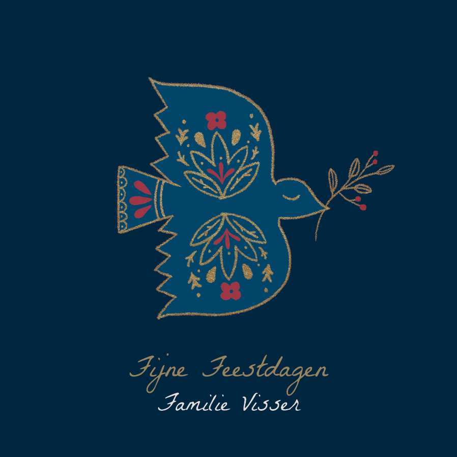 Fotokaarten — Volksduif - marine