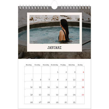 Fotokalender A4 — De portretselectie