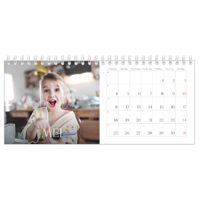 Bureaukalenders — Twaalf grote maanden [omslag]