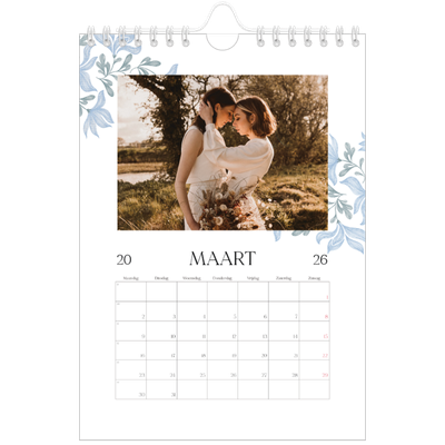 Fotokalender A5 — Elegant bloemig [Maart]