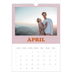 Fotokalender A4 (20 x 30 cm) — Retro stijl frames [April]