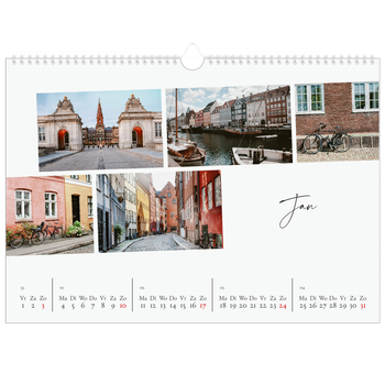 Fotokalender A3 — City trip