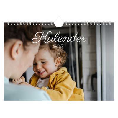 Fotokalender A4 — Handgeschreven maanden [omslag]