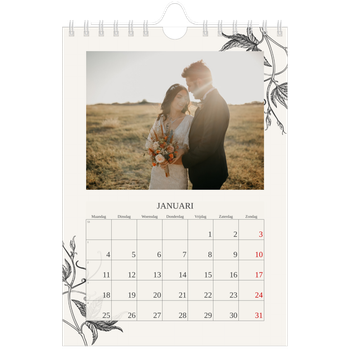 Fotokalender A5 — Inkt & klimop