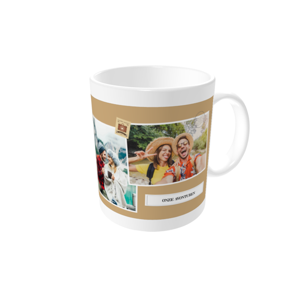 Mok bedrukken — Reisdagboek