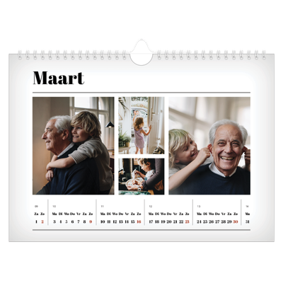Fotokalender A4 — Vers van de pers [Maart]