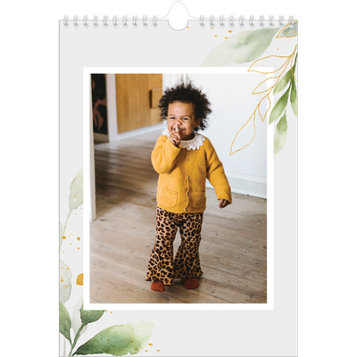 Verjaardagskalenders A4 — Bloemen splash [omslag]