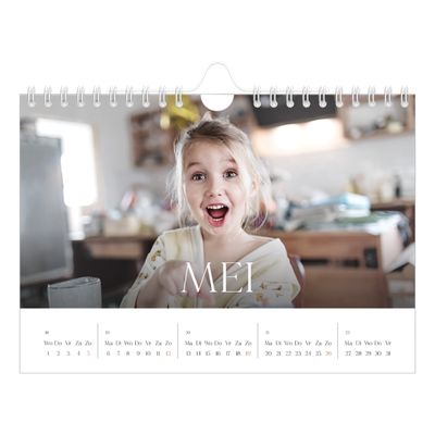 Fotokalender A5 — Twaalf grote maanden [omslag]