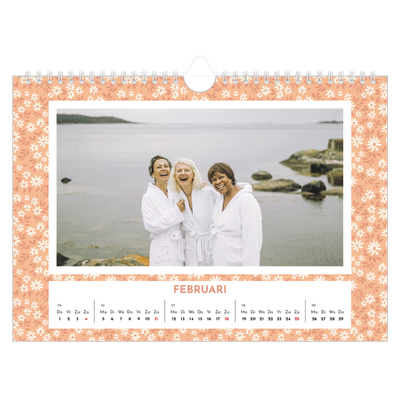 Fotokalender A4 — In volle bloei [Februari]