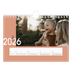 Fotokalender A5 — Overlappende tekst [omslag]