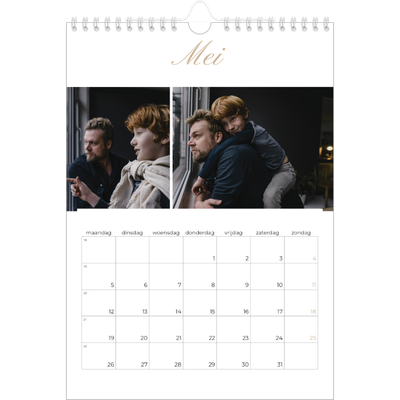 Fotokalender A4 (20 x 30 cm) — Fotolijn [omslag]
