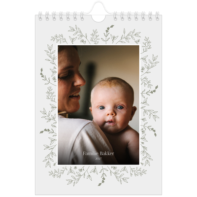 Fotokalender A5 — Hand gemaakte bloemen [omslag]