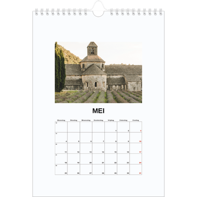 Fotokalender A4 (20 x 30 cm) — Eenvoudige foto [omslag]
