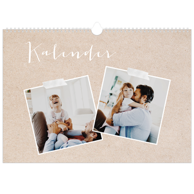 Fotokalender A3 — Scrapbook kalender [omslag]