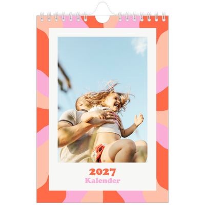 Fotokalender A5 — Speelse patronen [omslag]