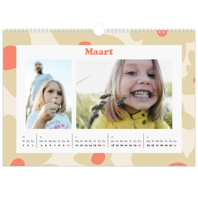 Fotokalender A3 — Speelse patronen [Maart]