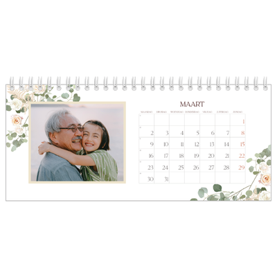 Bureaukalenders — Bohemian [Maart]