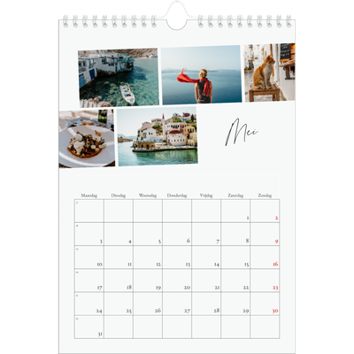 Fotokalender A4 (20 x 30 cm) — City trip [Mei]