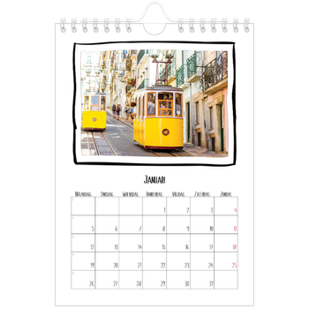 Fotokalender A5 — Plakboekmomenten